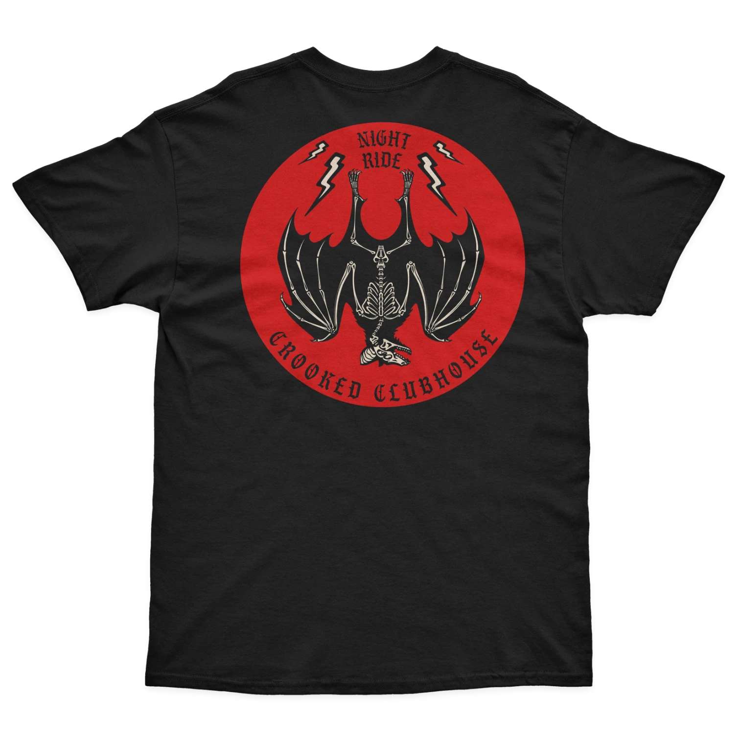 Crooked Clubhouse Night Ride Tee